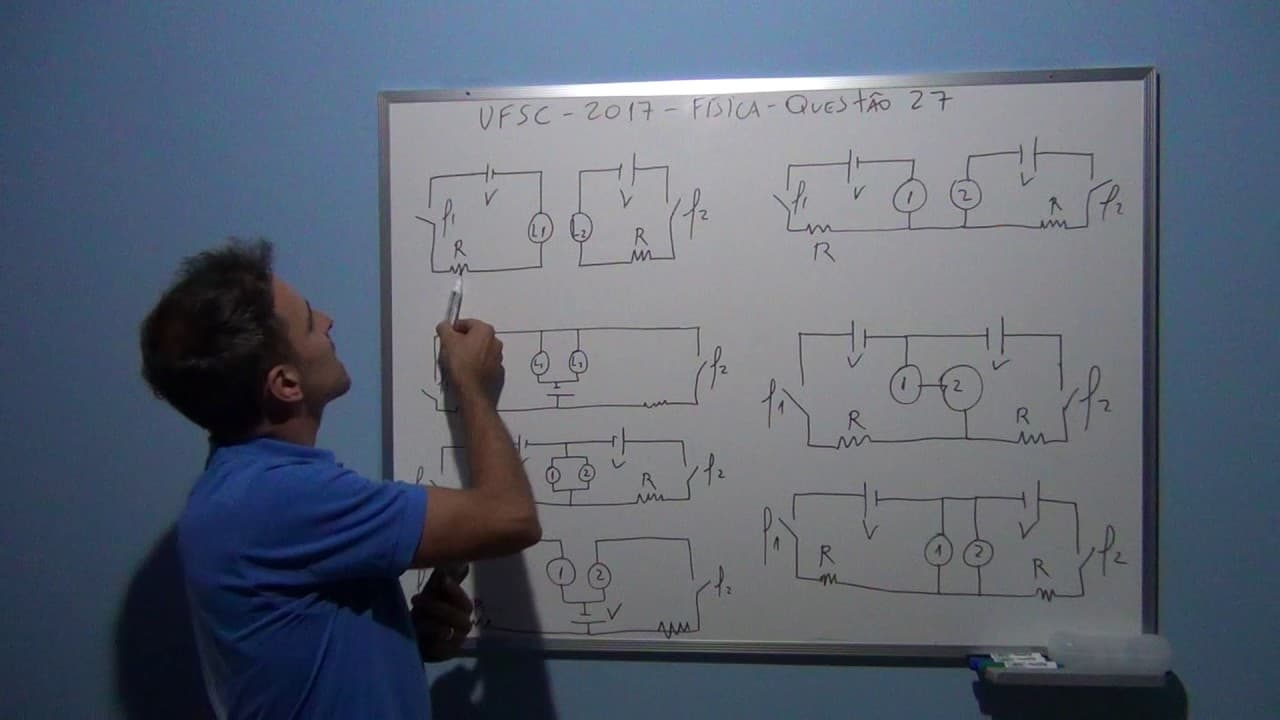 Thumbnail: UFSC 2017 Física Questão 27