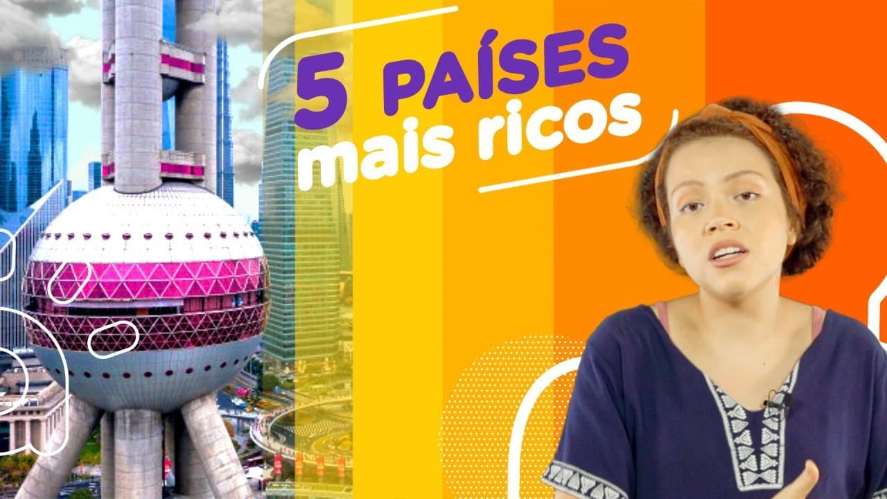 Thumbnail: Os 5 países mais ricos do mundo segundo o PIB