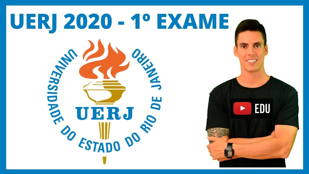 Thumbnail: CORREÇÃO UERJ 2020 1º EXAME - PROFESSOR GUSTAVO SCHMIDT