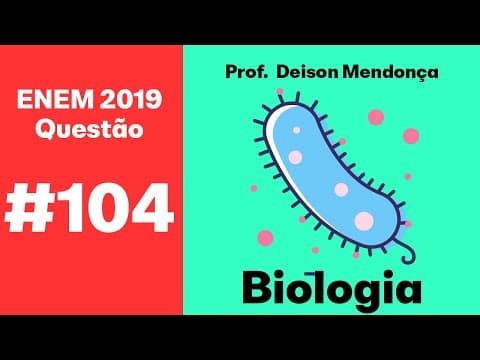 Thumbnail da aula: ENEM - Algumas toneladas de medicamentos para uso humano e veterinário são produzidas por ano.