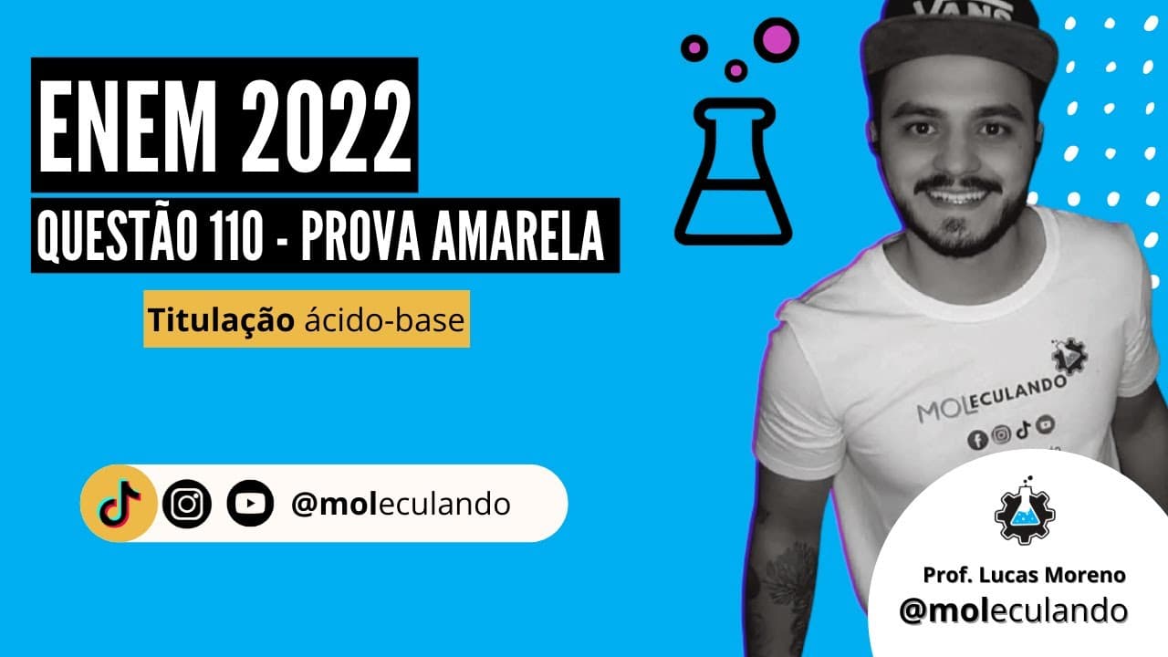 Thumbnail: (ENEM/2022) O ácido tartárico é o principal ácido do vinho e está diretamente relacionado com sua...
