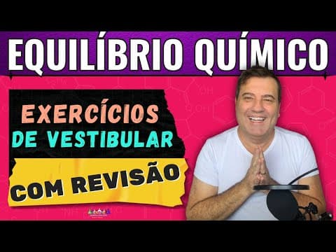 Thumbnail da aula: 💡 UFRGS  | O HF em solução aquosa comporta-se como um ácido segundo a equação abaixo