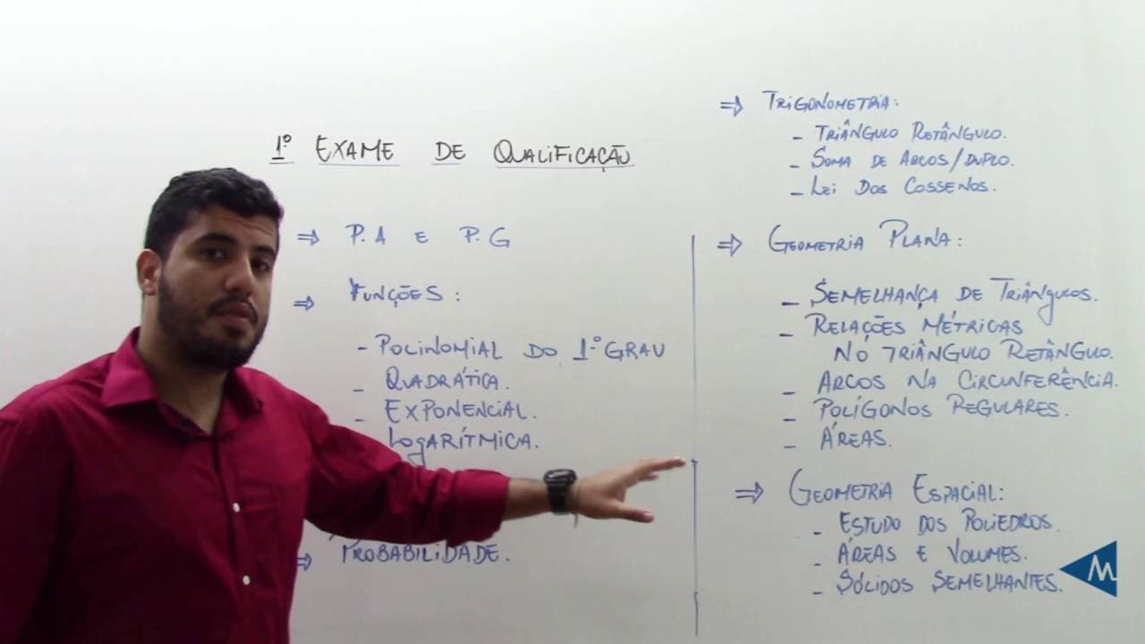 Thumbnail: Vestibular UERJ 2017 - Dicas de matemática I