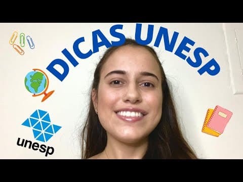 Thumbnail da aula: CONSELHOS PRA UNESP *pontos para revisar antes da prova*