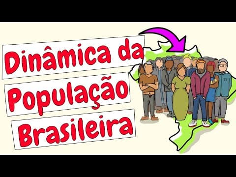 Thumbnail da aula: A Dinamica Populacional Brasileira (Demografia)