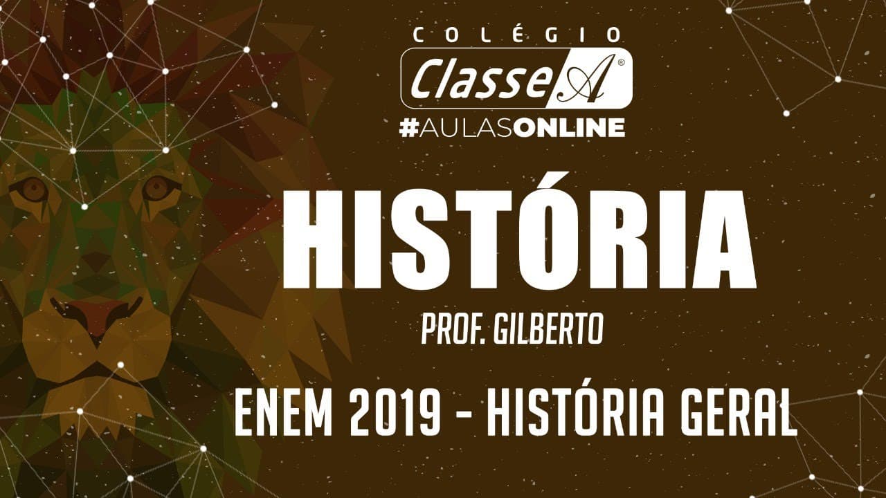 Thumbnail: RESOLUÇÃO DO ENEM 2019 - História