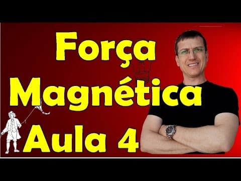 Thumbnail da aula: Força magnética sobre cargas- Trajetória - Eletromagnetismo - Aula 4 - Prof.  Marcelo Boaro