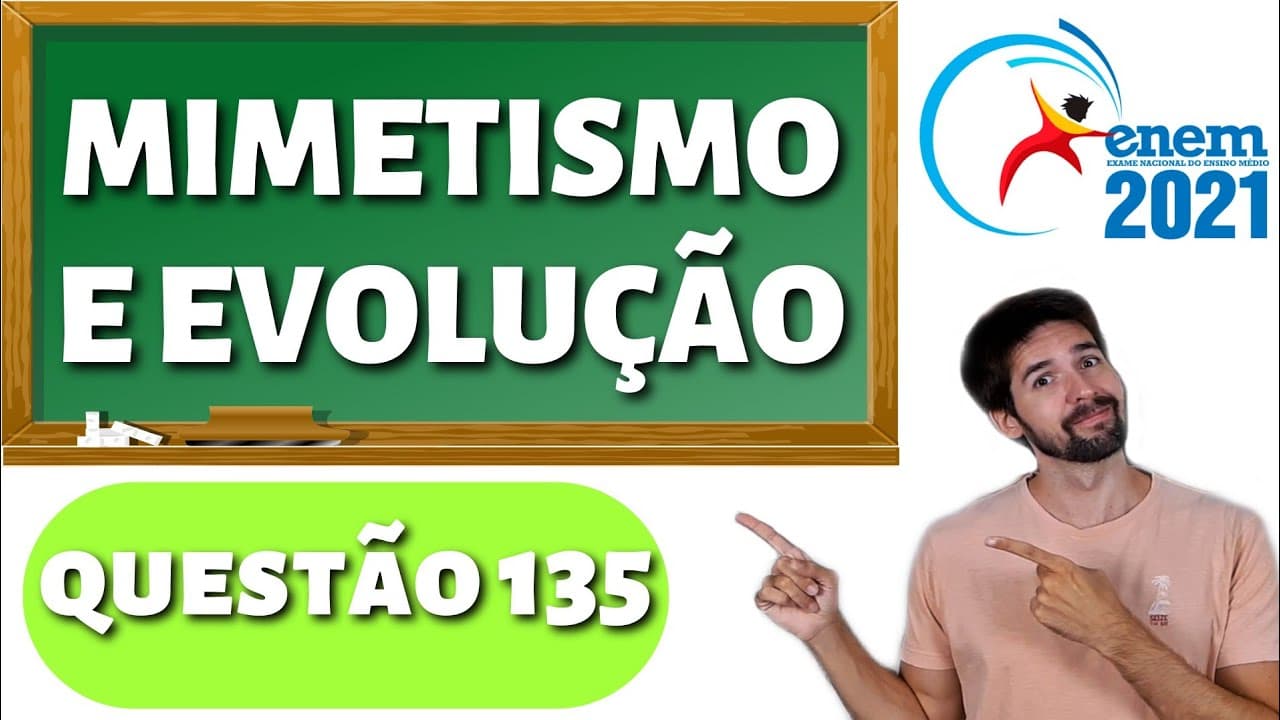 Thumbnail: QUESTÃO ENEM 2021: O polvo mimético apresenta padrões cromáticos e comportamentos muito curiosos.
