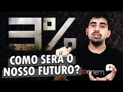 Thumbnail da aula: 3%: DISTOPIA, MERITOCRACIA, PLATÃO E MAIS | Prof. Leandro Vieira
