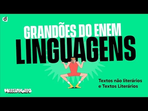 Thumbnail da aula: Textos não literários e Textos Literários | Linguagens | TOP CONTEÚDO ENEM 2023