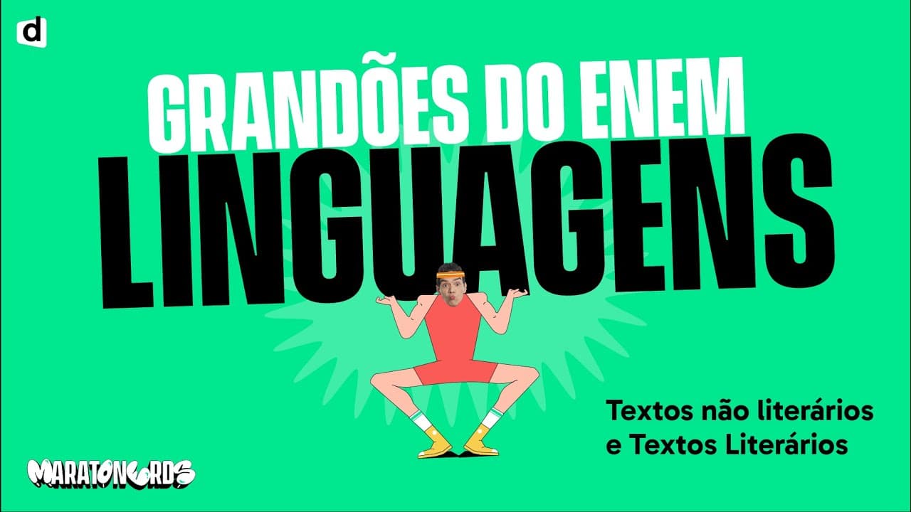 Thumbnail: Textos não literários e Textos Literários | Linguagens | TOP CONTEÚDO ENEM 2023