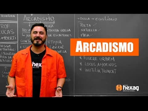 Thumbnail da aula: ARCADISMO | LITERATURA RÁPIDO FÁCIL ✅