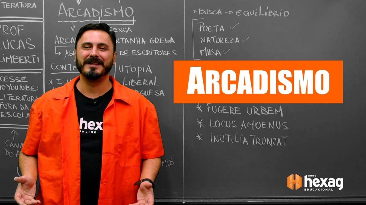 Thumbnail: ARCADISMO | LITERATURA RÁPIDO FÁCIL ✅