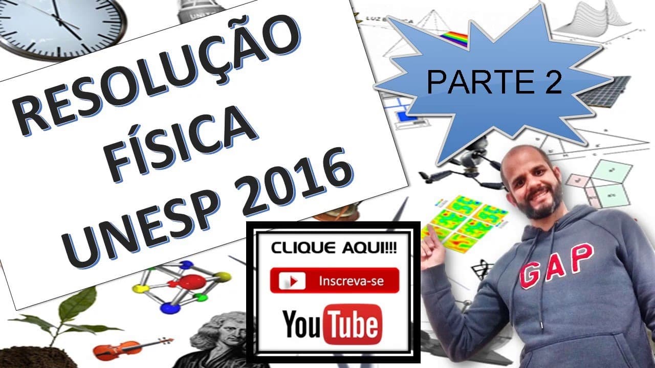 Thumbnail: Resolução Física Unesp 2016 Parte 2