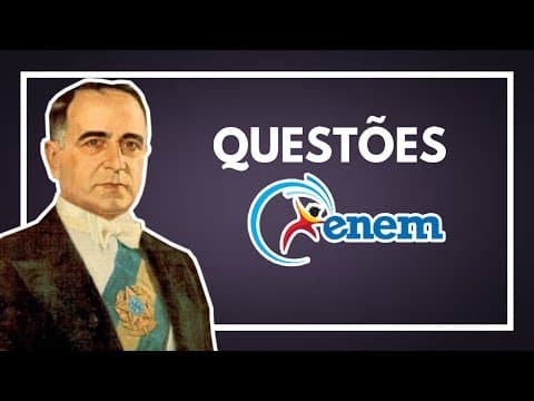 Thumbnail da aula: QUESTÕES SOBRE VARGAS NO ENEM - 04