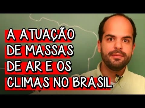 Thumbnail da aula: O que é Massa de Ar? - Extensivo Geografia | Descomplica