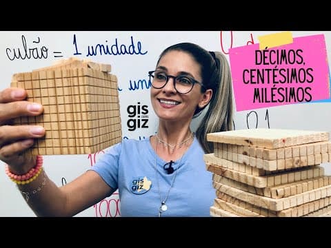 Thumbnail da aula: NÚMEROS DECIMAIS 5 ano | DÉCIMOS, CENTÉSIMOS E MILÉSIMOS | \Prof. Gis/