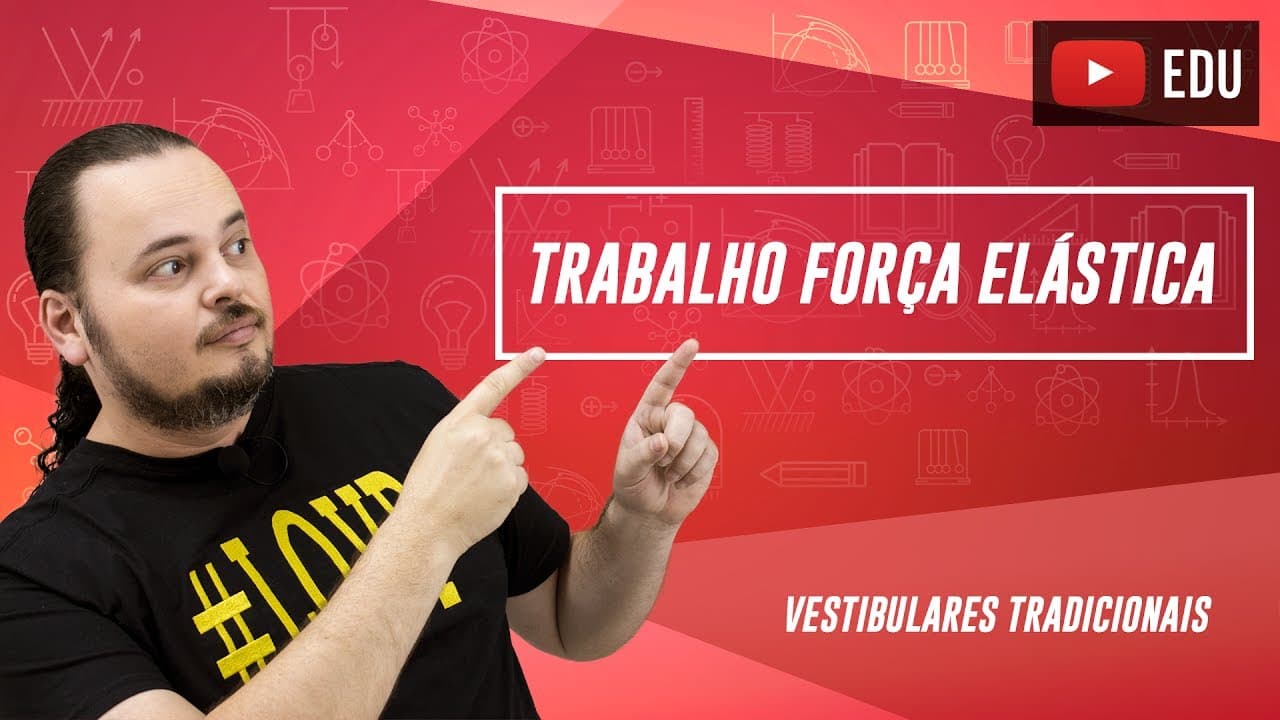 Thumbnail: Dinâmica | Trabalho da força elásticas | ENEM e vestibulares
