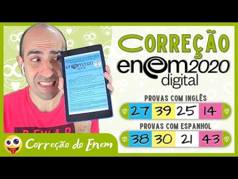Thumbnail da aula: [CORREÇÃO DO ENEM] Questão 27 - Enem 2020 digital - Prova azul (Inglês) ▷ Carne na Hortifrúti
