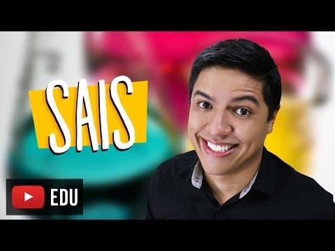 Thumbnail da aula: SAIS MINERAIS - BIOQUÍMICA - COMPOSTOS INORGÂNICOS - PROF. KENNEDY RAMOS
