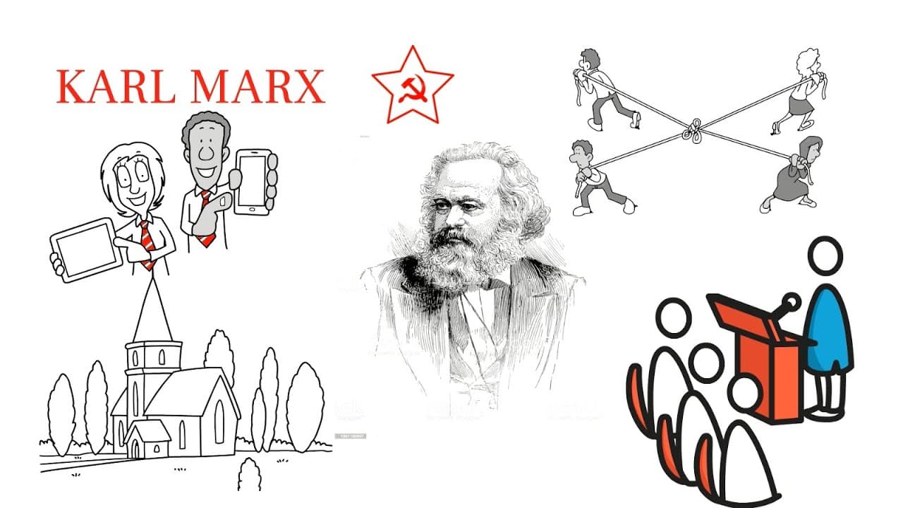 Thumbnail: KARL MARX  sua trajetória de vida - Há 205 anos nascia de Marx