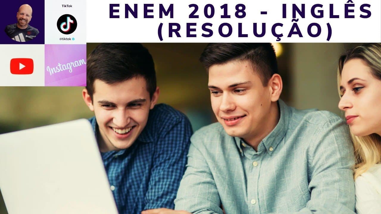 Thumbnail: ENEM 2018 - Resolução Inglês 2018