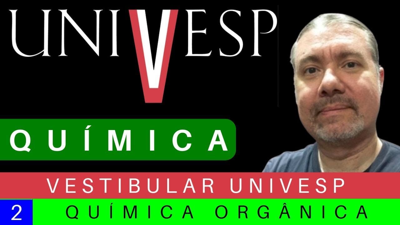 Thumbnail: UNIVESP ⚗️ VESTIBULAR 2026: Correção de Prova #univesp 2025 QUÍMICA