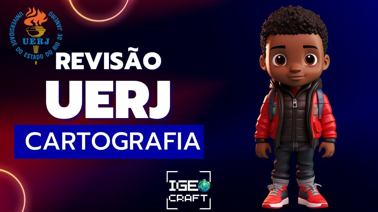 Thumbnail: REVISÃO UERJ  - GEOGRAFIA - CARTOGRAFIA I