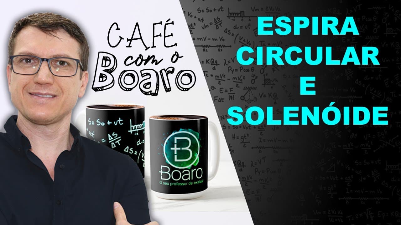 Thumbnail: ESPIRA CIRCULAR e SOLENOIDE - Eletromagnetismo - EXERCÍCIOS para REVISÃO de FÍSICA - EXC060