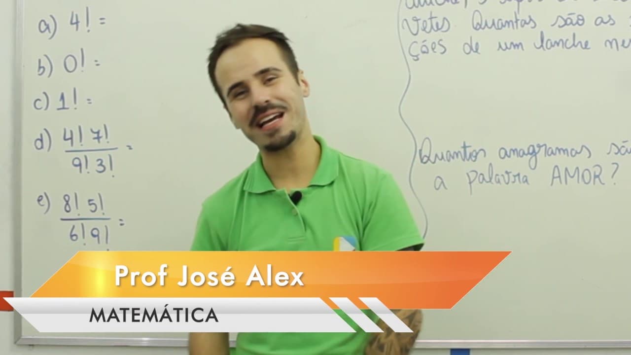 Thumbnail: Matemática - Análise Combinatória: Fatorial e PFC