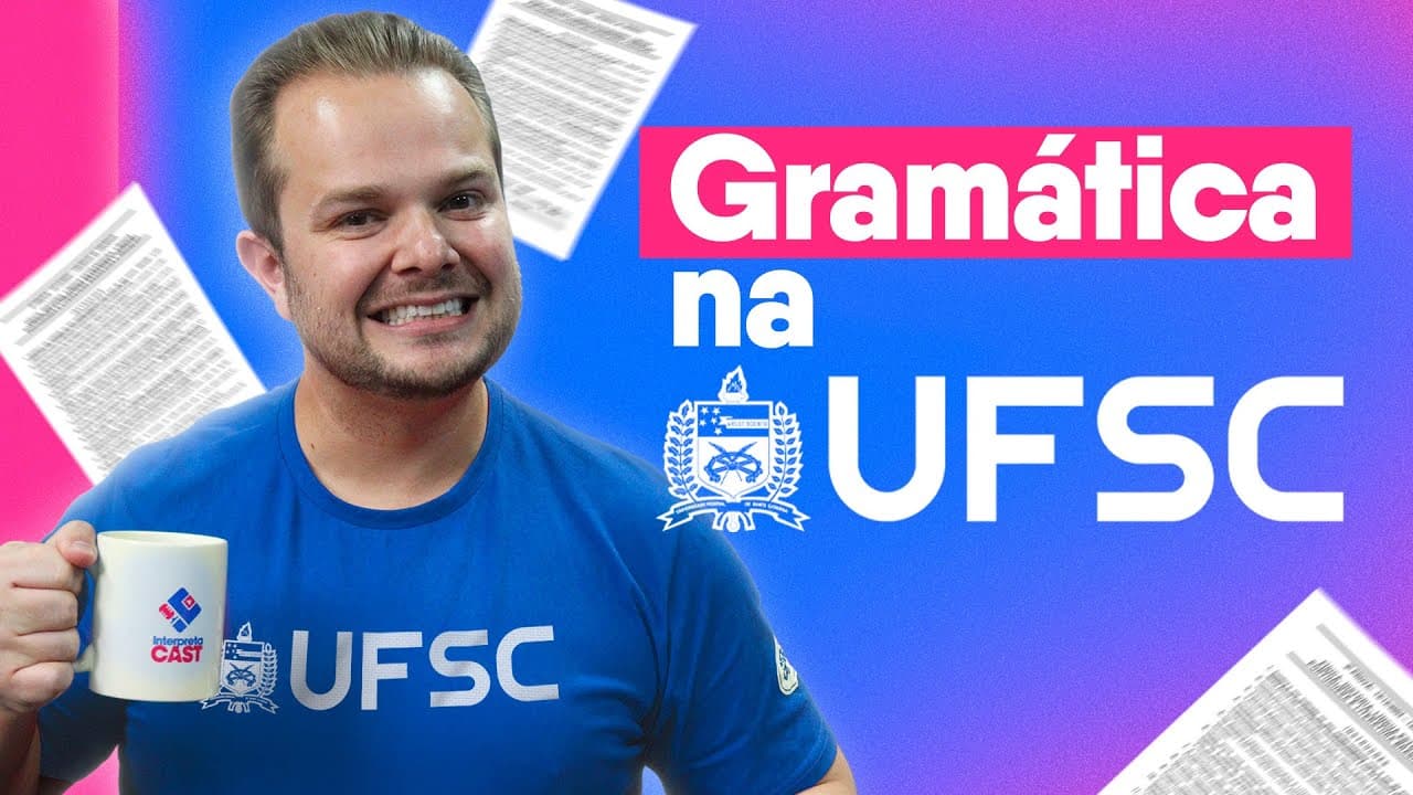 Thumbnail: Como cai Gramática no Vestibular da UFSC?