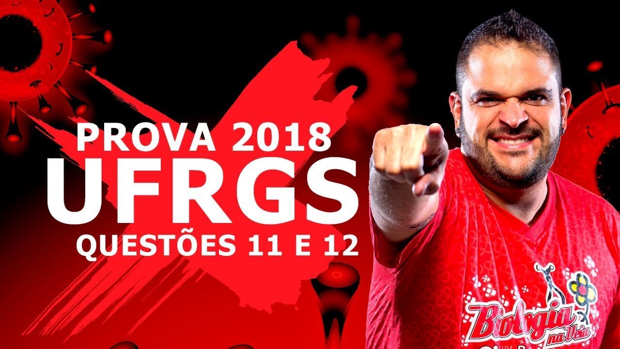 Thumbnail: MIMETISMO x CAMUFLAGEM / EVOLUÇÃO DOS HOMINÍDEOS - PROVA UFRGS 2018 QUESTÕES 11 E 12