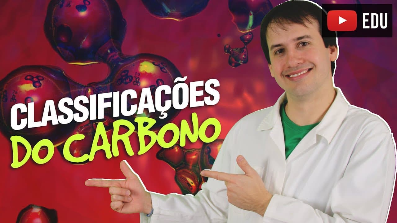 Thumbnail: 2. Introdução a Química Orgânica: Classificações do Carbono (Aula 2/4) [Química Orgânica]