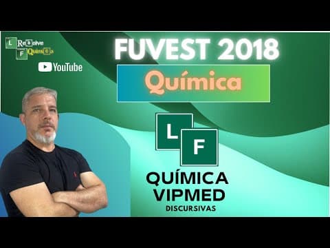 Thumbnail da aula: FUVEST 2018 Química Questão 5  O pineno é um composto insaturado volátil que existe sob a forma de
