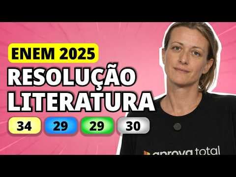 Thumbnail da aula: ENEM 2025 Linguagens – Questão 34 | Só entende os corações desse lugar quem mergulha nesse mar a