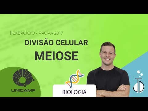 Thumbnail da aula: MEIOSE  | Biologia - Unicamp |