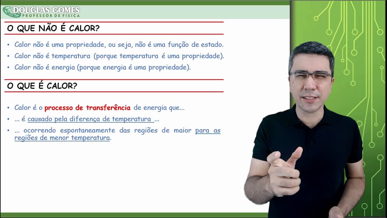 Thumbnail: Calor, temperatura e energia: é tudo igual? NÃO! Entenda por quê.