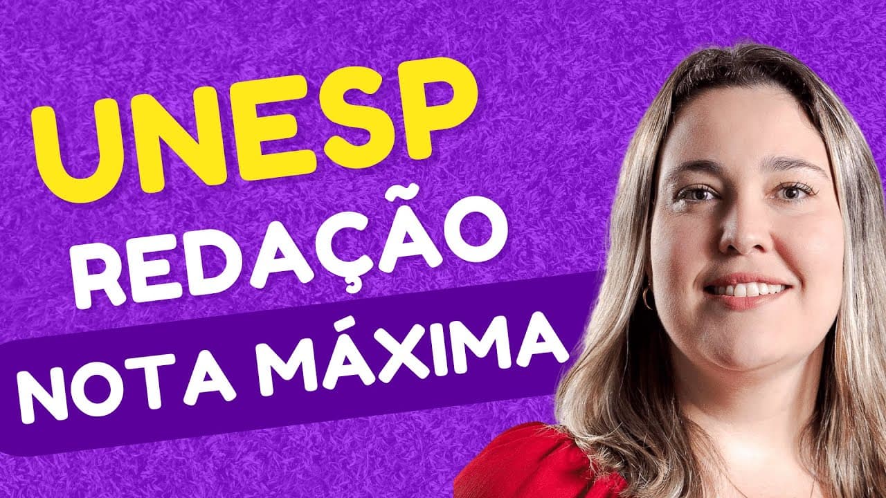 Thumbnail: 5 TEMAS inéditos para a PROVA DE REDAÇÃO da UNESP 2022