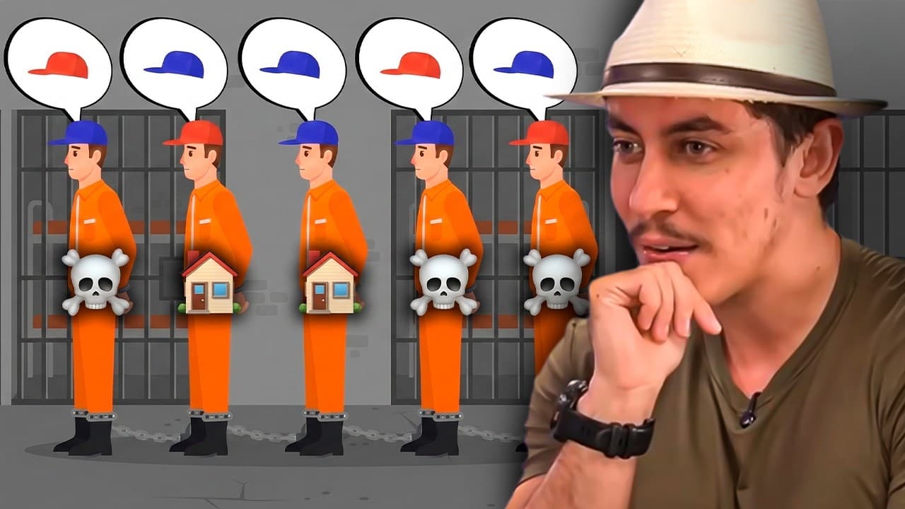 Thumbnail: 100 Prisioneiros BRILHANTES! Esse problema é f*** demais!