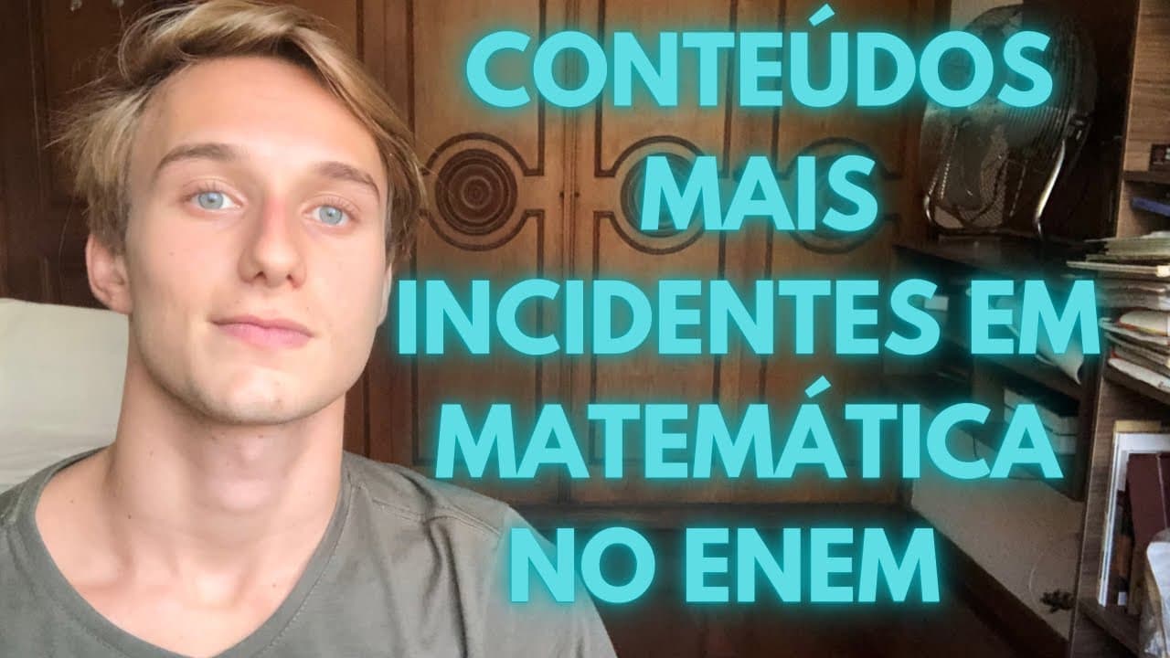 Thumbnail: Conteúdos que MAIS CAEM em MATEMÁTICA no ENEM! (RAIO-X COMPLETO)