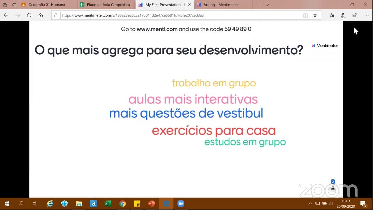 Thumbnail: Geografia Humana (Natalia) - Resolução de Exercícios