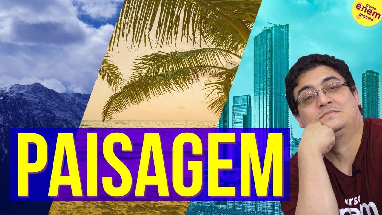 Thumbnail: O CONCEITO DE PAISAGEM | Resumo de Geografia para o Enem