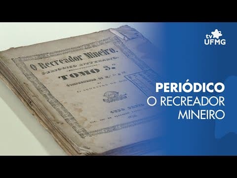 Thumbnail da aula: Técnica de restauração sistematizada em português na UFMG recupera periódico do século XIX