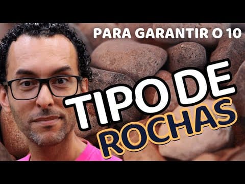 Thumbnail da aula: Tipos de Rochas - Geologia (AULA COMPLETA) - Ciclo das Rochas