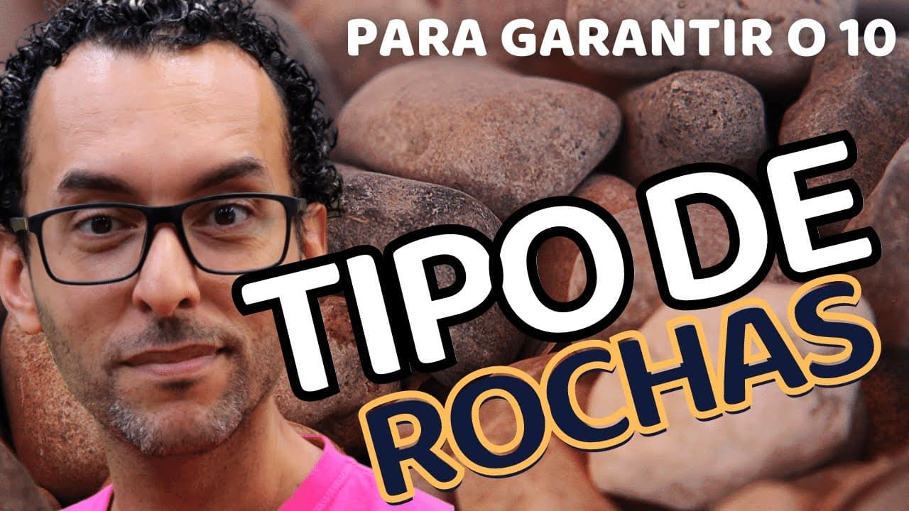 Thumbnail: Tipos de Rochas - Geologia (AULA COMPLETA) - Ciclo das Rochas