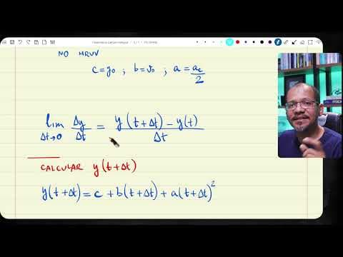 Thumbnail da aula: Cinemática - Noções de limites, derivadas e integrais - Parte 2/3