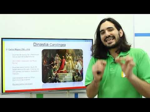 Thumbnail da aula: HISTÓRIA - Mundo Medieval: Alta idade Media - Reino do Francos - Carolingea