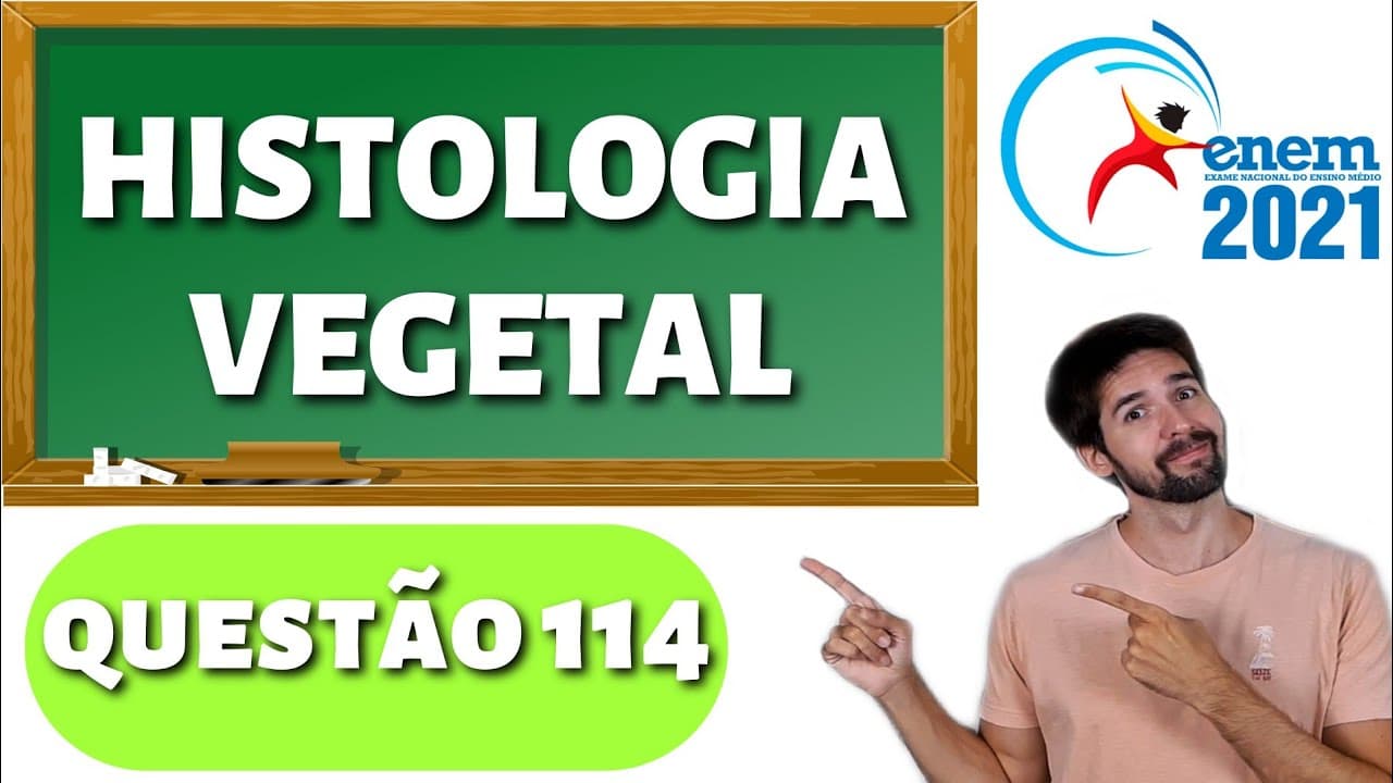 Thumbnail: QUESTÃO ENEM 2021: Com o objetivo de identificar a melhor espécie produtora de madeira para