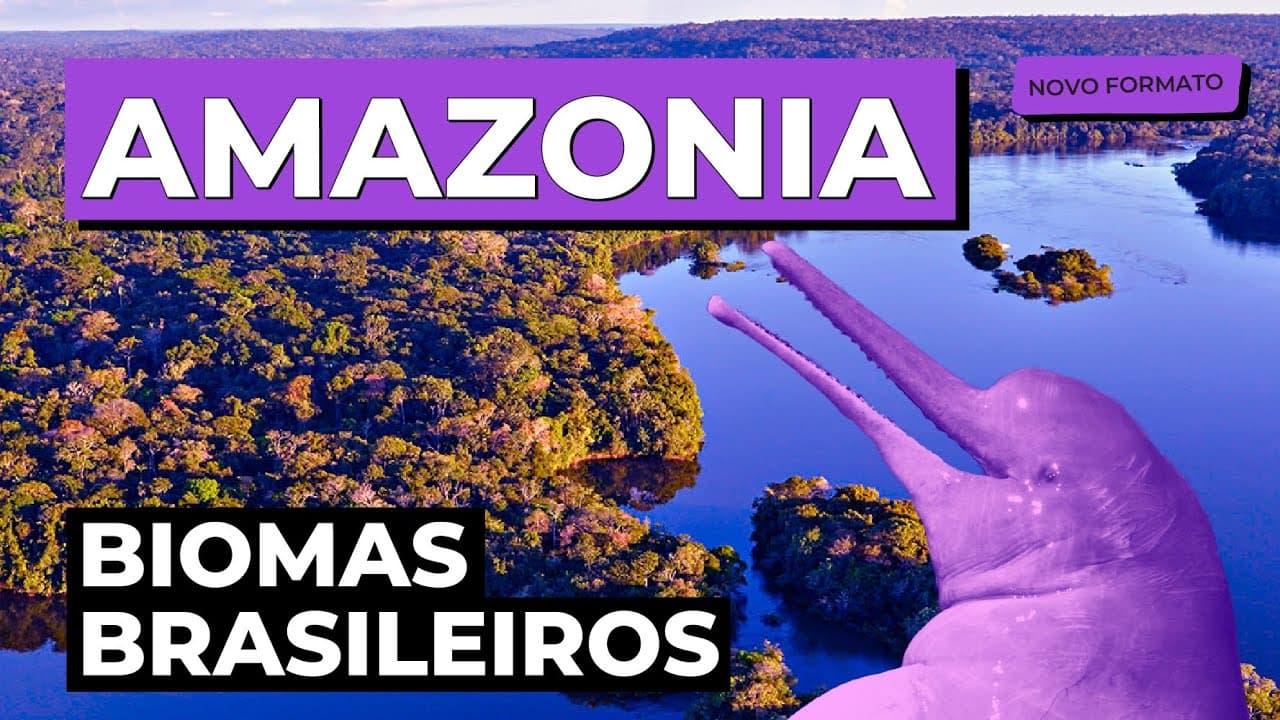 Thumbnail: BIOMAS BRASILEIROS: Amazônia | Biologia para o Enem e o Encceja | Cláudia de Souza Aguiar