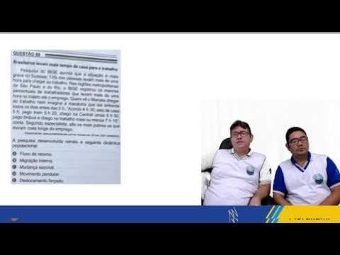 Thumbnail da aula: Gabarito Enem 2022 | Correção ao Vivo | Geografia